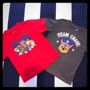 Paw Patrol toddler t-shirts